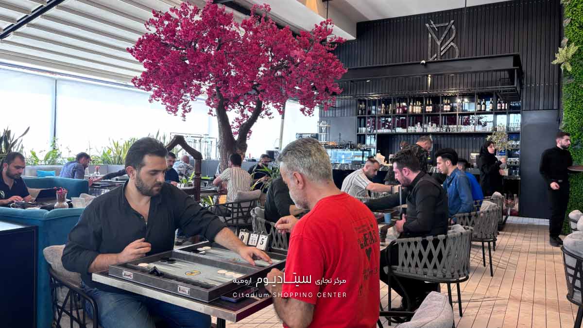 اولین دوره مسابقات رسمی تخته نرد بک گامان در کافه رستوران بالکنی