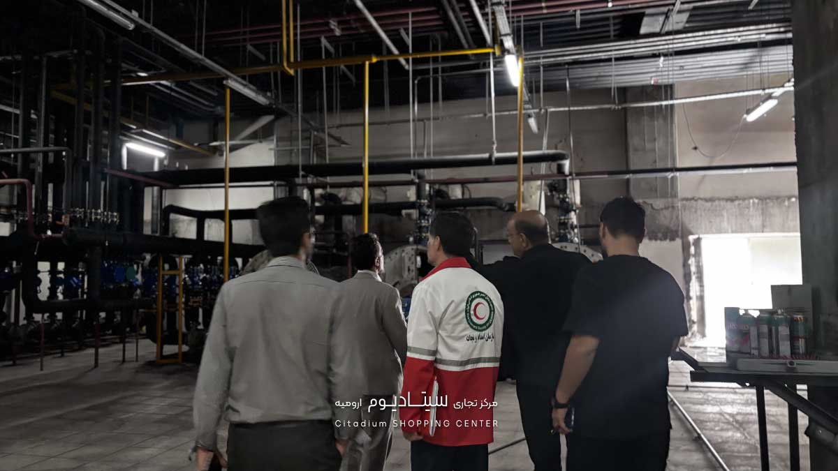 بازدید مقامات استانی از سیتادیوم به عنوان نقطه امن شهر
