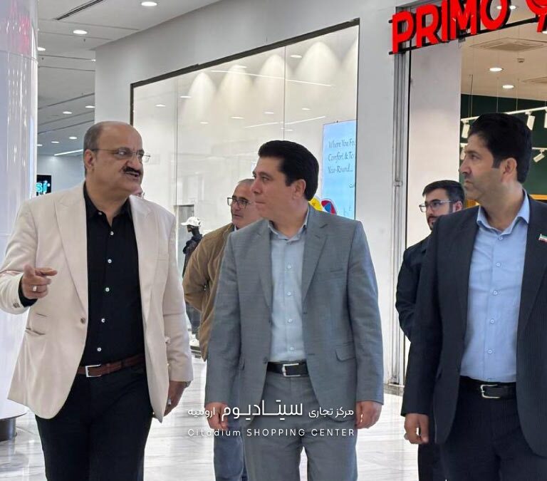 بازدید معاون عمرانی شهرداری ارومیه از مجتمع سیتادیوم