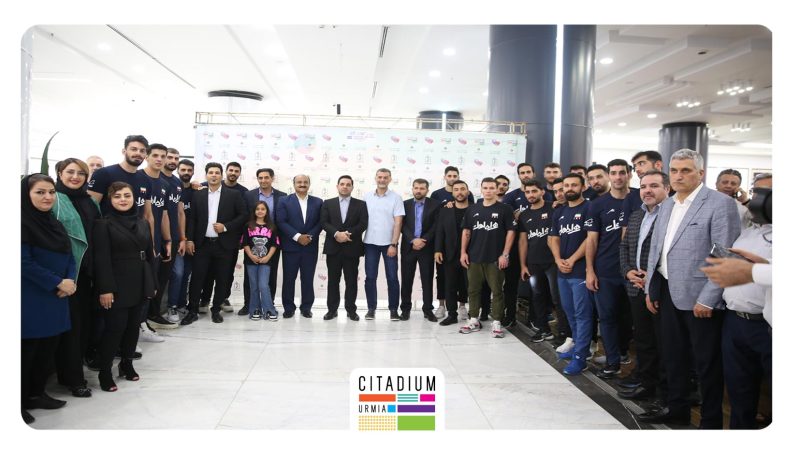 سیتادیوم میزبان بازیکنان تیم ملی والیبال مردان ایران