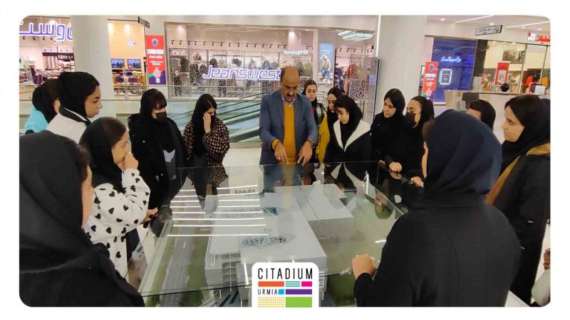 بازدید هنرستان سما از سیتادیوم