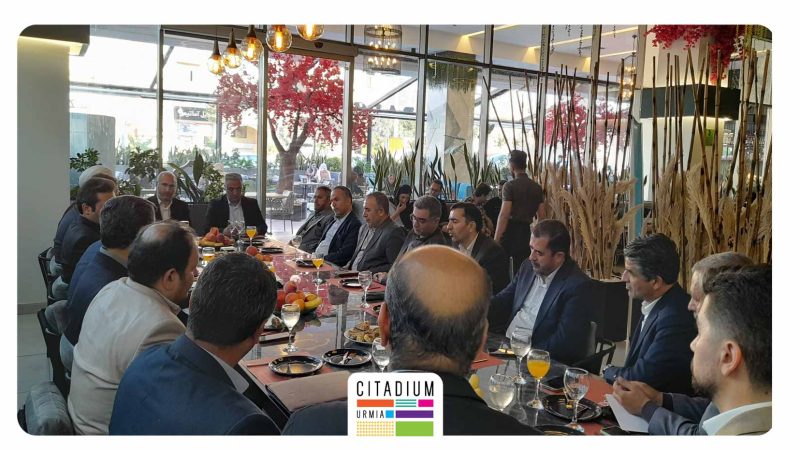 ملاقات بنیان گذار سیتادیوم با شهردار ارومیه